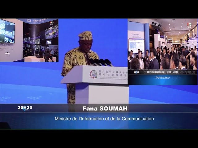 www.guineesud.com Coopération médiatique Chine -Afrique: le ministre Fana Soumah poursuit son séjour