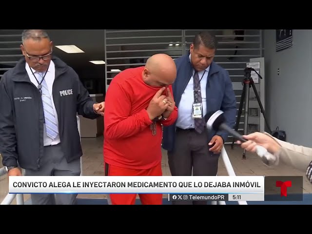 ⁣Hermes Ávila alega que doctor le inyectaba medicamento que lo dejaba inmóvil