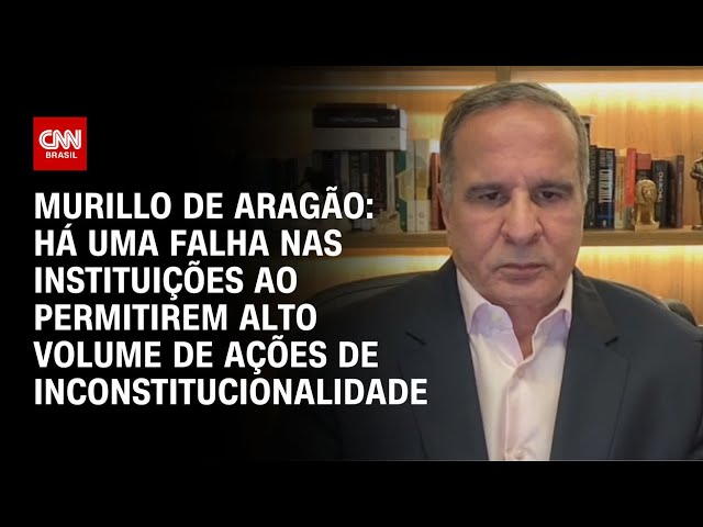 ⁣Aragão: Há uma falha nas instituições ao permitirem alto volume de ações de inconstitucionalidade|WW