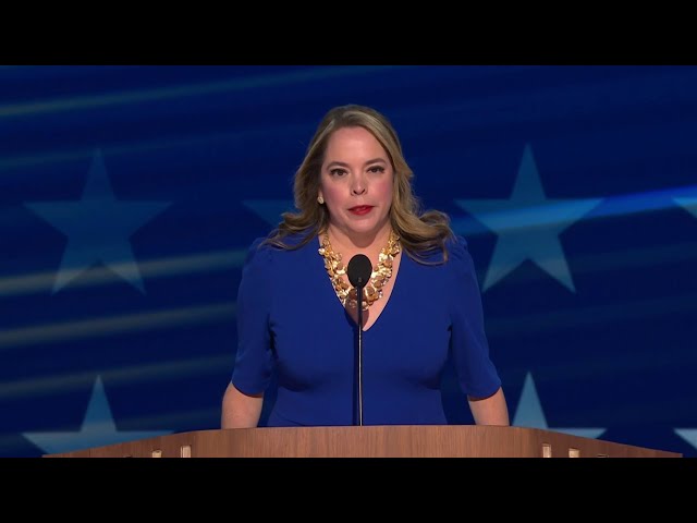 ⁣Fmr. Advisor to Mike Pence Olivia Troye addresses the DNC