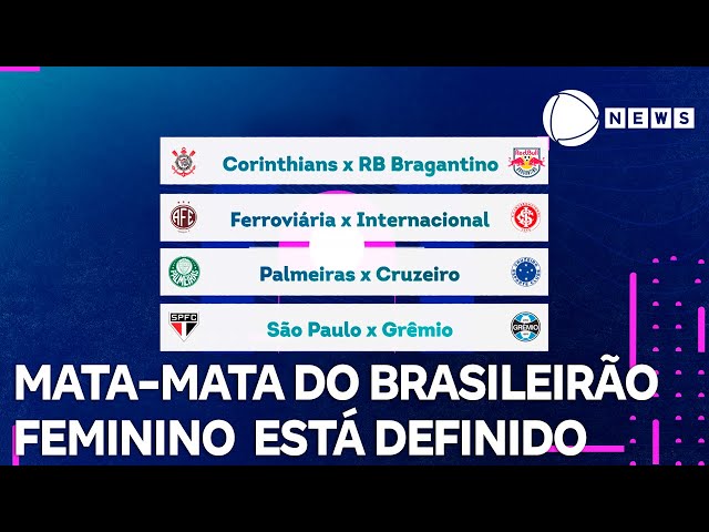 Última rodada define os classificados para o mata-mata do Brasileirão Feminino