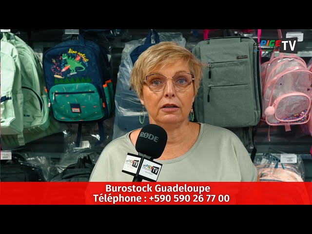 Burostock Guadeloupe pour la rentrée des classe