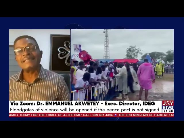 ⁣There is a growing threat to our democracy which needs urgent attention. - Dr. Emmanuel Akwetey