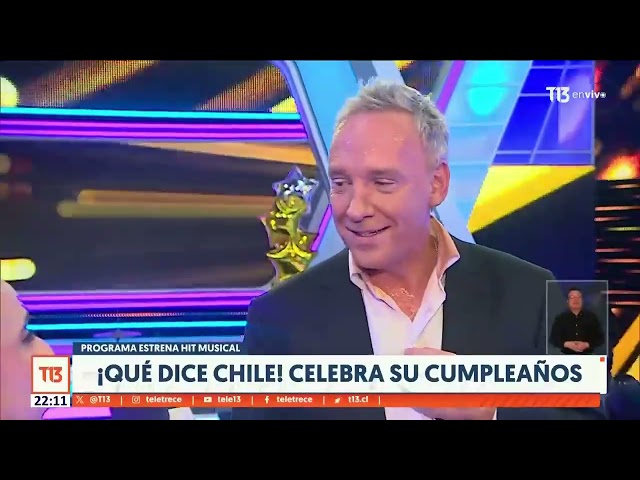 ¡Qué Dice Chile! celebra su cumpleaños con hit musical