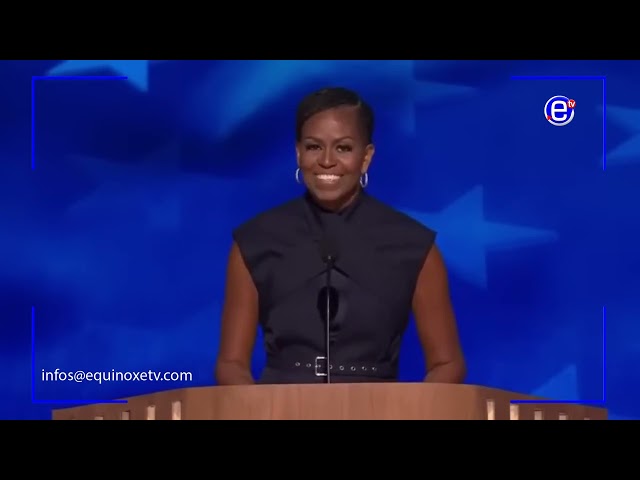 ⁣FORMER FIRST LADY MICHELLE OBAMA SPEAKS AT  DEMOCRATIC NATIONAL CONVENTION IN CHICAGO  #équinoxetv