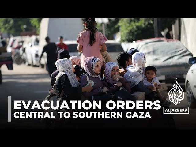 ⁣Israel tells thousands of Palestinians to evacuate