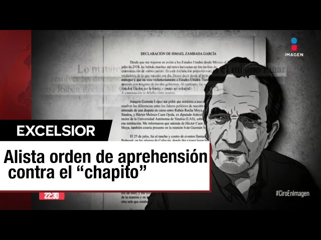 ⁣La FGR acusa a Joaquín Guzmán López del secuestro de ‘El Mayo’ Zambada