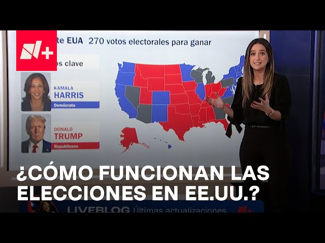 ⁣Fer Caso explica cómo funciona el Colegio Electoral en las elecciones de Estados Unidos - En Punto