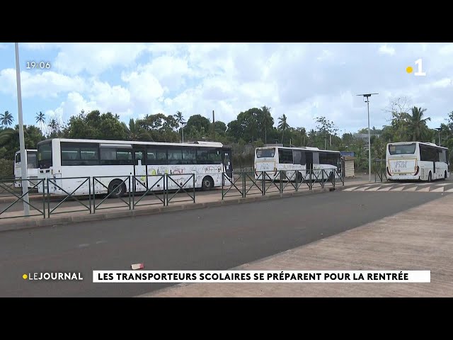 ⁣Transports scolaires prêts pour la rentrée à Mayotte !