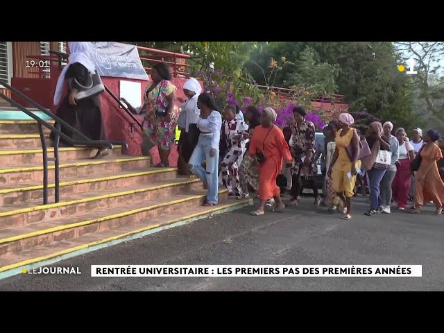 Une rentrée réussie pour l'université de Mayotte :