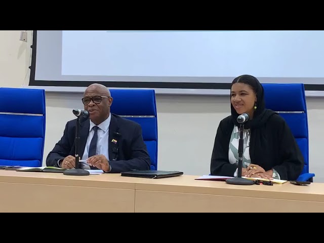 Conférence de presse à la banque centrale des Comores 