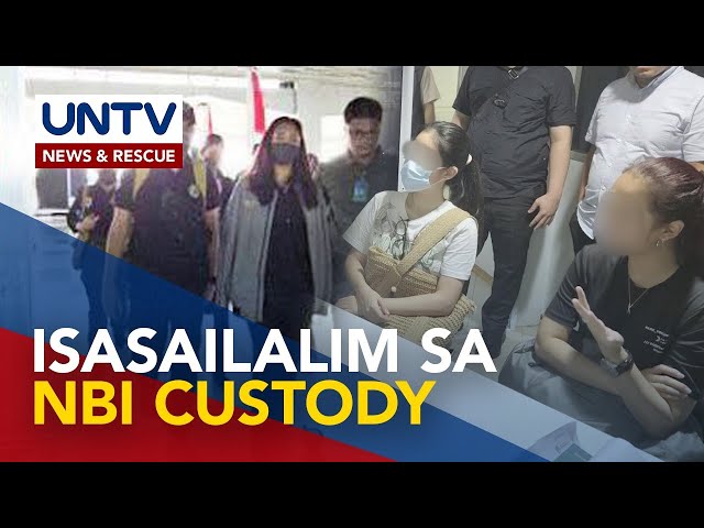 ⁣Sheila Guo at Cassandra Li Ong, isasailalim muna sa NBI custody para dumaan sa proseso – DOJ