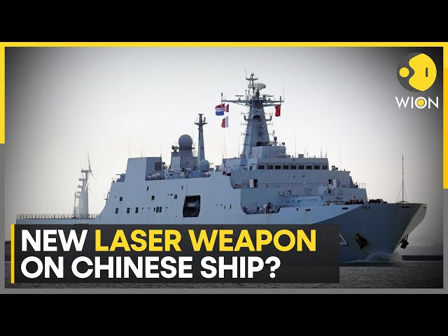 ⁣China purportedly installs 'military grade' laser on type 071 vessel | Latest English News