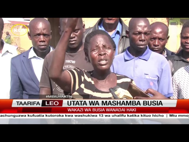 ⁣Utata wa mashamba Busia, wakazi wanadai haki kufuatia kuharibiwa kwa mali yao