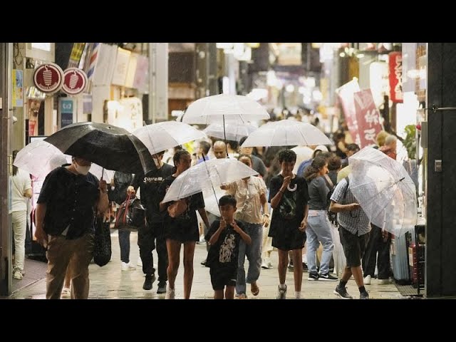 ⁣No comment : de fortes précipitations causent des inondations à Tokyo