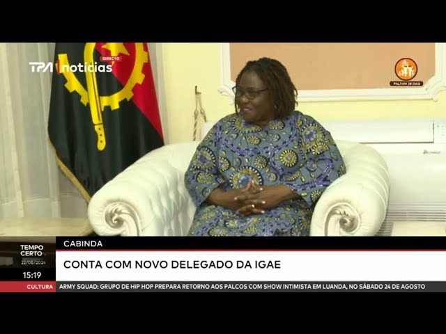 Cabinda - Conta com novo delegado da IGAE