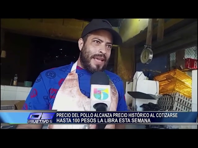 ⁣Precio del pollo alcanza precio histórico al cotizarse hasta 100 pesos