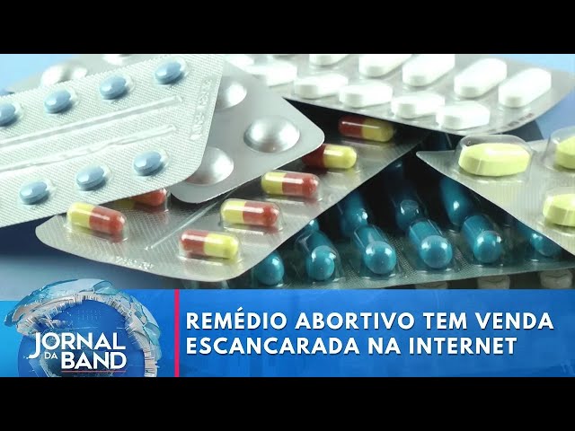 ⁣Mesmo proibido, remédio abortivo tem venda escancarada na internet e até praças | Jornal da Band