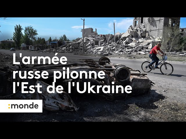 L'armée russe pilonne Myrnograd dans l'Est de l'Ukraine