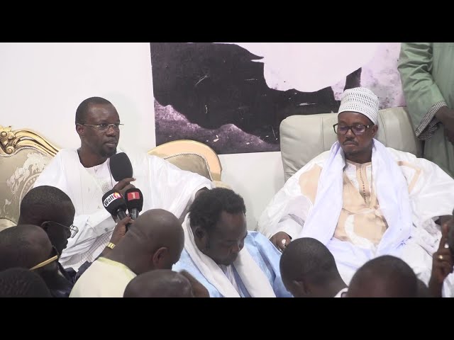 ⁣intégral Visite du Premier ministre Ousmane Sonko chez Serigne Bassirou Mbacke Abdou Khadre