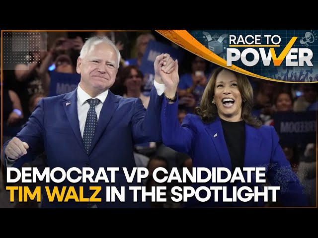 ⁣DNC highlights: Democrat VP candidate Tim Walz in the spotlight | Race To Power LIVE