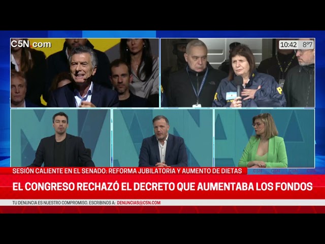 ⁣BULLRICH VOLVIÓ a CARGAR contra MACRI: "ESTÁN del LADO de las MAFIAS"