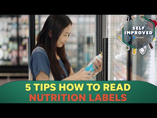 ⁣Here's how to read food and nutrition labels on your groceries | SELF IMPROVED