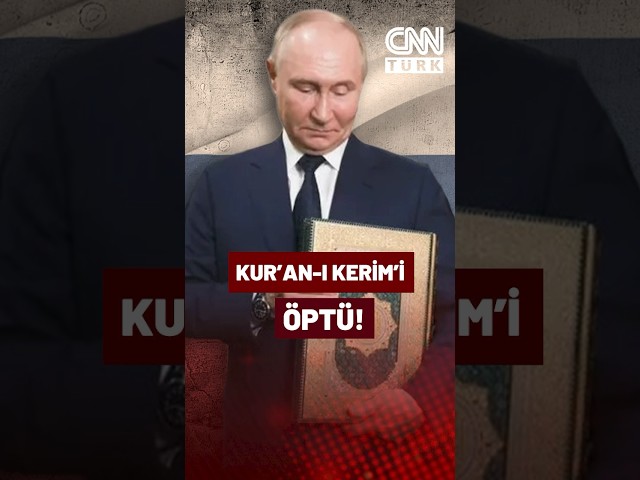 ⁣Rus Lider Putin, Çeçenistan'da Kendisine Hediye Edilen Kur'an-ı Kerim’i Öptü