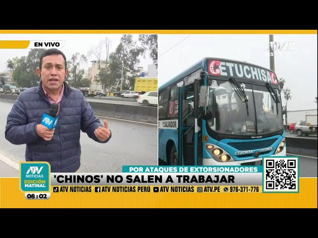 'El chino': Populares buses de transporte público vuelven a trabajar pese a amenazas