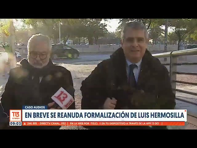 Así fue la llegada de Luis Hermosilla a su segundo día de formalización