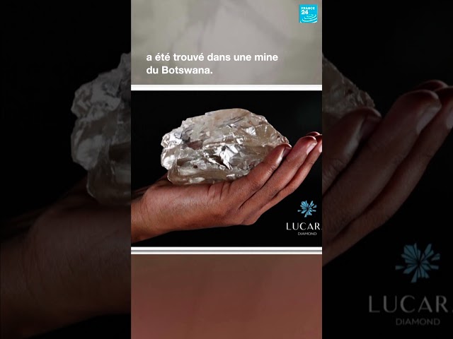 Le deuxième plus gros diamant du monde découvert au #Botswana  • FRANCE 24