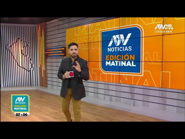 ATV Noticias Matinal: Programa del 22 de agosto del 2024