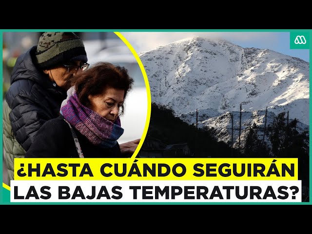 ⁣Ola de frío en Chile: Bajas temperaturas afectan a distintas zonas del país