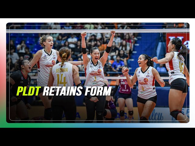 ⁣PVL: PLDT dashes Choco Mucho's playoffs hopes