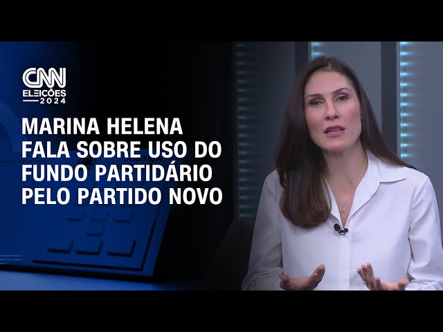 ⁣CNN Eleições: Marina Helena fala sobre uso do fundo partidário pelo partido Novo