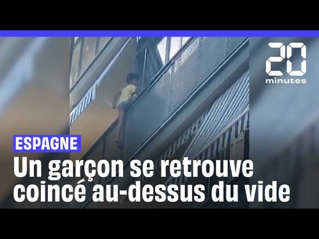 Espagne : Un jeune garçon se retrouve coincé sur le balcon de son appartement au deuxième étage