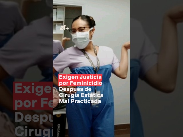 ⁣Exigen justicia por feminicidio después de cirugía estética #nmas #iztapalapa #cdmx #shorts