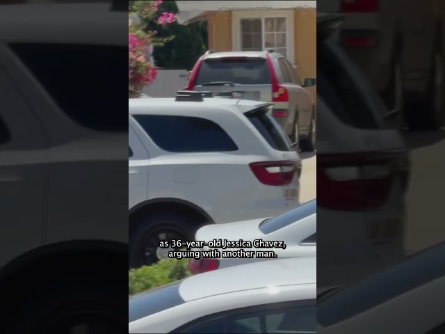 ⁣Woman crashes into police car after attacking LA County Fire personnel in Gardena