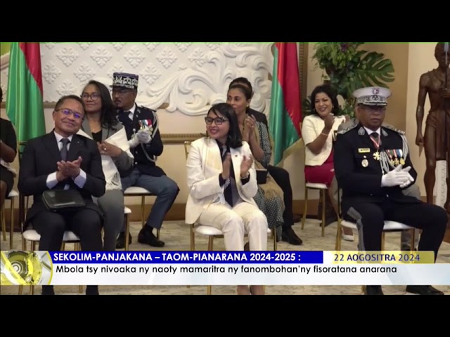 NY VAOVAO DU 22 AOUT 2024 BY TV PLUS MADAGASCAR