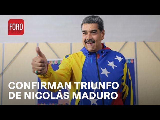 Validan reelección de Nicolás Maduro en Venezuela - Las Noticias