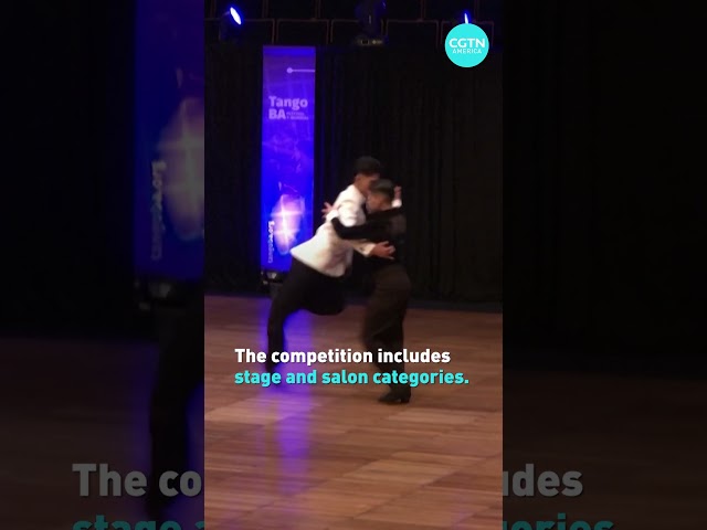 ⁣World Tango Championship kicks off in Buenos Aires #shorts