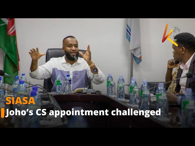 ⁣Hassan Joho's appointment as CS challenged in court