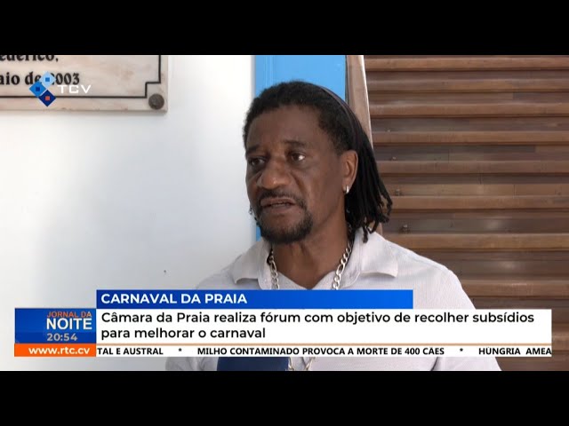 ⁣Câmara da Praia realiza fórum com objetivo de recolher subsídios para melhorar o carnaval