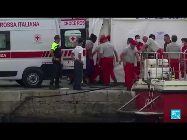 ⁣En Sicile, le corps de Mike Lynch retrouvé dans l'épave du Bayesian • FRANCE 24