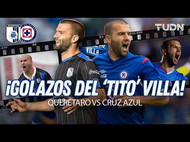 ⁣PREVIA: ¡Killer de las dos áreas!  GOLAZOS del 'Tito' Villa en Querétaro y Cruz Azul | TUD