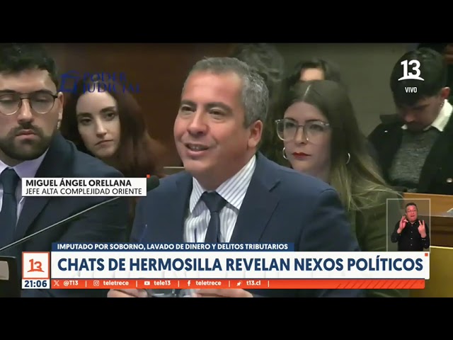 Chats de Luis Hermosilla revelan nexos políticos