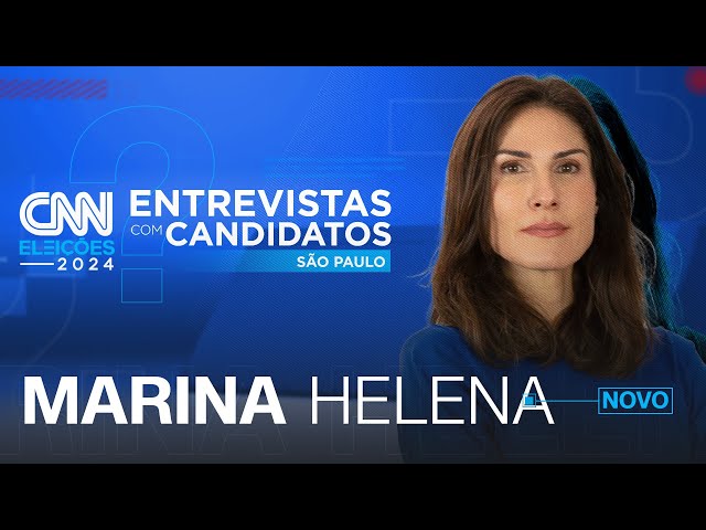 ⁣Marina Helena (Novo) | CNN Eleições: entrevistas com candidatos - São Paulo