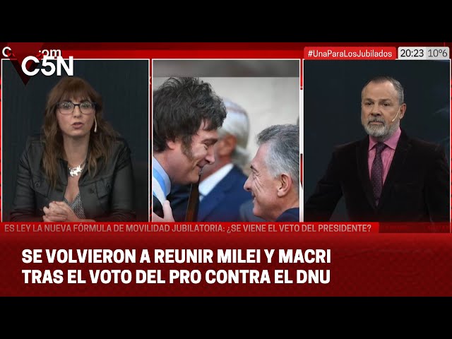 ⁣MILEI y MACRI volvieron a REUNIRSE en OLIVOS tras el VOTO del PRO contra el DNU de la SIDE