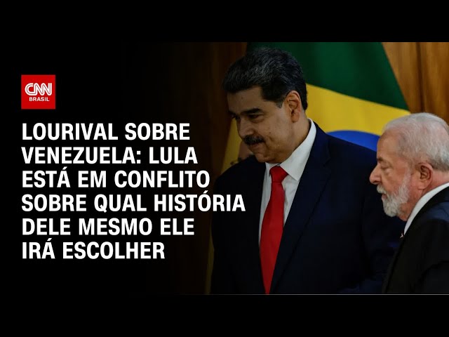 Lourival sobre Venezuela: Lula está em conflito sobre qual história dele mesmo ele irá escolher | WW