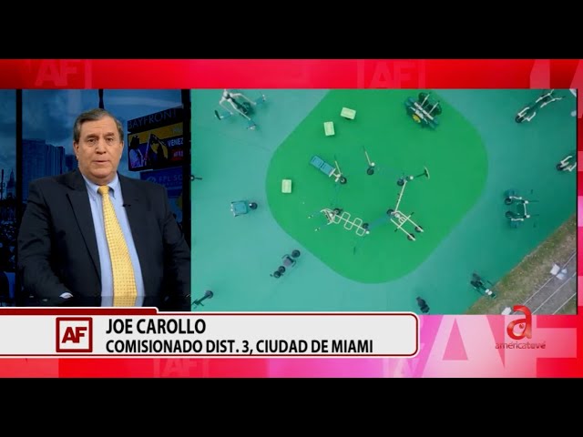 ⁣Carollo habla sobre contundente victoria con el 80% de votos para mantener gimnasio al aire libre